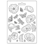 STAMPERIA A5 soft mould #649